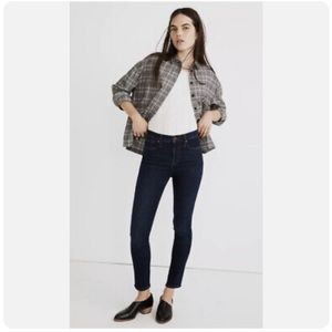 Madewell 9 inch mid rise skinny jeans size 28